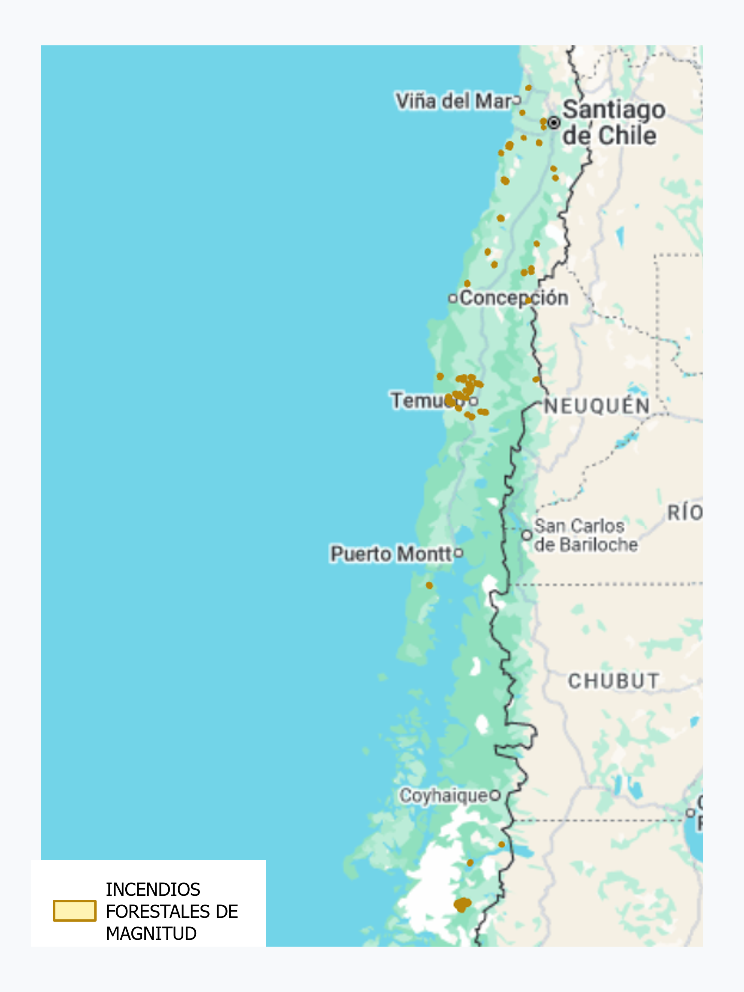 Incendios Forestales de Magnitud Temporada 2018-2019
